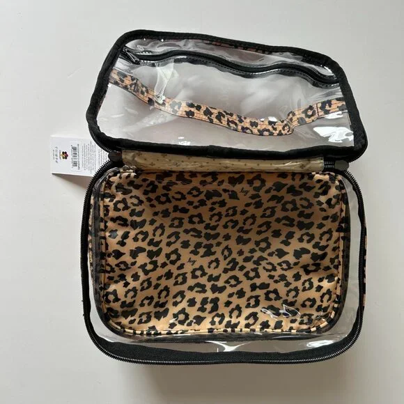 Lug Whoosh Clearview Cosmetic Case Spotted Leopard - Picture 7 of 12